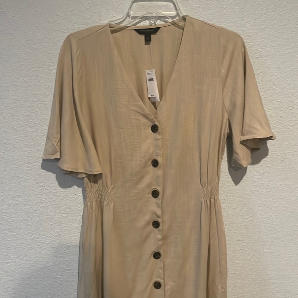 Banana Republic Tan Dress Size S
